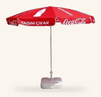 Coca-Cola patio umbrella