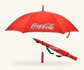 Coca-Cola umbrella