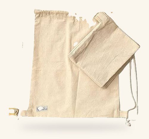 Cotton drawstring bag